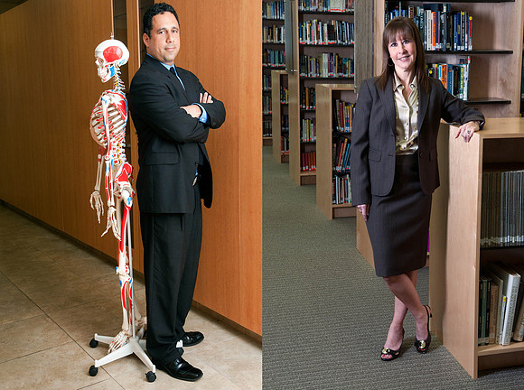Elise Ecoff and Dr. Carlos Pulido